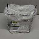 GreenPan Stainless Steel Wire Pots and Pans Lid Storage Rack, Holds 4 Lid Covers, Easy Storage, Countertop or Cabinent Organizer, Minimizes Clutter, Fast Drying, Wipes Clean, Black