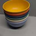 Cereal Bowls 25 OZ Microwave and Dishwasher Safe BPA-Free Bowl Dessert Bowls for Serving Soup, Oatmeal, Pasta and Salad [Set of 6]