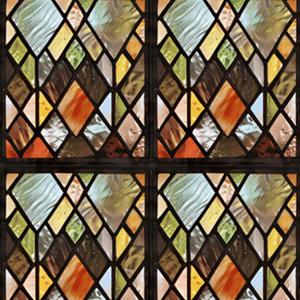 Window UV Protection Rainbow Privacy Film:Non-Adhesive Static Cling Decorative Window Film with Installation Tools,Stained Glass Window Film for Kitchen,Bathroom,and Shower Doors,16.9 x 78.7 inches.