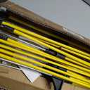 50 Inches Fiberglass Step in Electric Fence Posts,Temporary Fence Stakes for Cows,Sheep and Animals Fence,Snow Fence, Garden Protection,Portable Fence Ideal for Electric Fencing-20 Posts