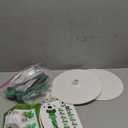 2 Sets Soccer Balloon Column Stand Kit with 4D Soccer, Green Black Star Foil and 100 Latex Balloons, Green White Black Arch Kit for Floor for Football Sports Party Decorations