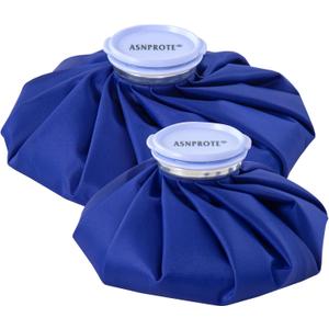 Ice Bags Ice Packs for Injuries,Reusable Ice Bags refillable Ice Pack Hot Water Bottle Hot Water Bag for Knee Head Hand Face Pain Relief,Hot Cold Compress,2Packs(9&11)