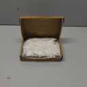 Boao White 24 Pieces Poinsettia Flower Christmas Glitter Artificial Poinsettia with Clips Christmas Tree Ornament Decorations for DIY Xmas Wreath Holiday Home Party Decor, 3/4/6 Inches