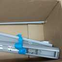 CHICOLOGY Cordless Mini Blinds for Indoor Windows, 21" W x 84" H, Gray Vinyl 1" Slats with Tilt Wand, Light Filtering to Room Darkening, Moisture-Resistant, Child-Safe, Screw-Mount Installation