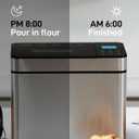25-IN-1 Bread Maker with Visible Lid | 2lb Automatic Machine, Auto Nut Dispenser, 13-Hour Delay Timer, One-Touch Control & Recipes – Easy Operation, High Success for Homemade Bread