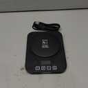 Sourdough Starter Warmer Mat - 24H Timer - Precise 1F Thermostat Control (70-100F) - Smart Memory Warming On/Off - Fits Jars Up to 40oz - Perfect for Home Baking (Black)