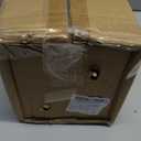 Masendelk 4 inch Black Plastic Furniture Legs, Screw-in Couch Legs Square Sofa Legs Replacement Legs for Furniture Couch Table Sofa, Pack of 4