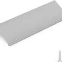 goldenwarm 15 Pack Brushed Nickel Finger Edge Pulls Drawer Finger Pulls Kitchen Hardware Handles Bedroom Dresser Drawers, 3-3/4in Hole Centers