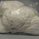 Obstal 6 Pack Stretch Spandex Table Covers for 6 Foot Tables - 6 FT Universal Rectangular Fitted Tablecloth Protector for Wedding, Banquet, Party (Cream, 72 Length x 30 Width x 30 Height Inches)