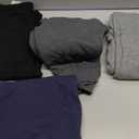 4 Pack Boys Sweatpants Joggers Cotton Athletic Sweatpants Youth Joggers Pants with Pocket Drawstring (Medium, Gray, Navy, Dark Gray, Black)