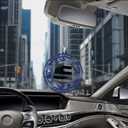 2 x Police Car Hanging Ornament, Officer Pendant for Rear View Mirror, Cop Retirement Gift, Graduation Gifts for Policeman Women Man (1)