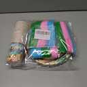 Hawaiian Flamingo Party Supplies Tableware Set - Tropical Luau Decorations Include Plates, Napkins, Cups, Cutlery, for Aloha Summer Beach Theme Party Supplies | Serves 24