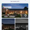3MP 2K Window Camera, 2.4GHz WiFi 6 Window Security Camera, Blacklight Full-Color Night Vision, Smart AI Detection & Descriptive Alert, 24/7 Recording, No-Drill Magnetic Mount, 2 Packs