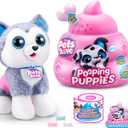 Pets Alive Pooping Puppies (Husky) by ZURU Surprise Puppy Plush, Ultra Soft Plushies, Interactive Toy Pets, Electronic Pet Puppy for Girls and Children (Series 1)