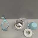 GROSMIMI Insulated 316 Stainless Steel Spill Proof Straw Cup, Water bottle with Flip Top for Toddlers, BPA Free (air balloon, 6oz)