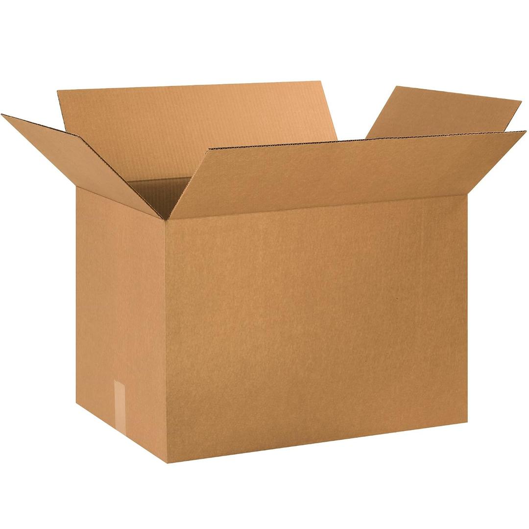 PARTNERS BRAND 24x16x16 Corrugated Boxes, Large, 24L x 16W x 16H, Pack of 10 | Shipping, Packaging, Moving, Storage Box for Home or Business, Strong Wholesale Bulk Boxes