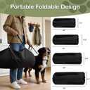 Collapsible Soft Dog Crate 42 Inch, Portable Travel Pet Crate for Extra Large Dogs with 4-Door Mesh, XL Dog Kennel Indoor & Outdoor, Green