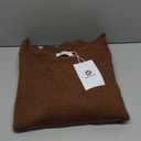 MEROKEETY Women's Fall Long Sleeve Wedding Guest Dresses 2025 One Shoulder Elegant Formal Pleated Midi Maxi Dress (Brown) X-Large