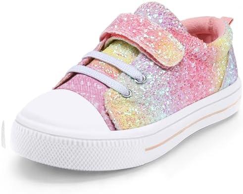 K KomForme Toddler Shoes Boys Girls Canvas Sneakers Size 6