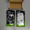 Mini Soccer Shin Guards, 2 Pairs - Extra Small, Fixed Straps, Calf Protection (Can't-Green)