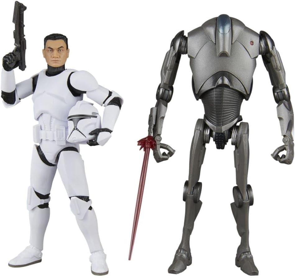 STAR WARS The Black Series Phase I Clone Trooper & Super Battle Droid