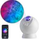 BlissLights Sky Lite Evolve LED Galaxy Cloud Projector, WI-FI, Night Light Ambiance Sky-Cloud-RCWB