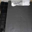 2 Pcs Plastic Pallets for Basement Storage Easy to Stack Lightweight Floor Pallets Display for Flooring Room Supermarket Warehouse, Support up to 2000 Lbs,Black (23'' L X 16'' W X 4.7'' H)