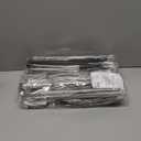 MORALVE Pants Hangers Space Saving - 2 Pack - Non-Slip Multi-Layer Space Saving Hangers - Multifunctional Clothing Rack for Closet Storage - Ideal for Jeans, Trousers, Skirts, Scarves & Slacks (Black)