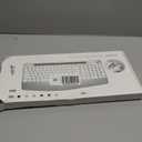 JOYACCESS Wireless Keyboard and Mouse, Ergonomic Wireless Keyboard with Wrist Rest and Phone Holder, Quiet Computer Mouse for Mac PC Laptop-Black Grey