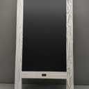 Better Office Products Magnetic A-Frame Chalkboard Sign, Extra Large 20" x 40", Standing Chalkboard Easel, with Chalk Marker + Chalk & Eraser, Sandwich Board Outdoor Sidewalk Sign,(Whitewash)