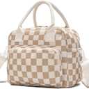 Lunch Bag for Women Girls, Cute Insulated Reusable Lunch Box Leakproof Lunch Boxes Portable Lunch Tote Bag Cooler Bag