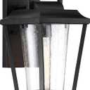 Nuvo 60/6512 Lakeview Lighting Fixture, 1Lt Small Lantern, Aged Bronze Finish with Clear Seed Glass