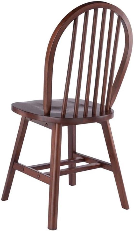 Winsome Windsor Chair, Solid Wood, Walnut Finish