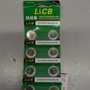 LiCB 10 Pack LR1130 AG10 Battery 1.5V Long-Lasting Alkaline Button Cell Batteries