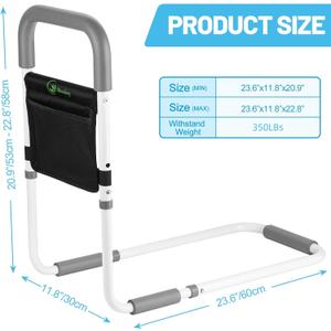 Moodooy Bed Rails for Elderly Adults Safety