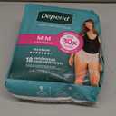 Depend Fresh Protection Adult Diapers, Incontinence & Postpartum Bladder Leak Underwear for Women, Disposable, Maximum, Medium, Blush, 30 Count,