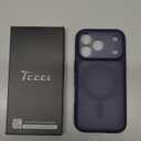 TOCOL for iPhone 17 Pro Case, Full Camera Protection, Built-in Magnetic Ring, Compatible with Magsafe Charger, Translucent Matte Phone Case for 17 Pro 6.3 inch (Dark Blue)