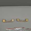 WEAVERBIRD 96 mm Cabinet Handles Gold Drawer Pulls Aluminum Alloy Kitchen 10 pk