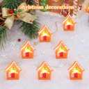 String Lights Battery Powered - 10ft 30LEDs Lights Fairy Warm White Light for DIY Crafts Wedding Table Centerpieces Party Bedroom Christmas Gingerbread House