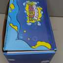 6 Pcs Bubble Shooter LED Light up(no Batteries Needed), Wind up Operated Bubbles Blaster Blower with Bottle Solutions, Bubble Blowing Toy kit for Kid Boy and Girl Outdoor Summer Game Party Favor