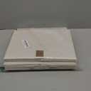 Storage Works Closet Storage Bins, Large Storage Baskets with Clear Window and Handles, Foldable Fabric Organizer for Clothes, Shelves, Beige, 3 Pack