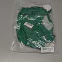 Girls Shirts Casual Summer Twist Front Tunic Blouses Cute Tee Shirt Tops Size 5-14 Years (Green)
