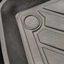 Car Floor mats & Cargo Liner and Backrest Mat Full Set Compatible for Honda CRV 2025 2024 2023 All-Weather Rubber Mat Protector Non-Hybrid Black.(Cargo Tray in Lowest Position)