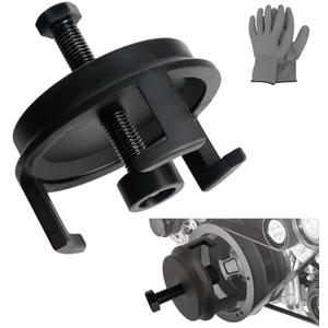 ReluxGo 25264 Harmonic Balancer Puller for GM, LS Crank Pulley Puller for GM Chrysler Jeep Dodge, Harmonic Damper Puller for Engine Balancer Removal Replacement