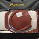 Coverado Car Seat Covers Full Set, Car Seat Protector Waterproof, Nappa Leather Car Seat Cushion, Seat Covers for Cars, Front Seats and Back Universal Fit for Most Cars
