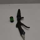 Coolant System Flush Gun, Lever Action Heater Core Flush Kit, Radiator/Cooling System Flusher, Air and Water Combo Flushing Set with Nozzles for 19-40 mm Hoses