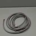 Refrigerator water line - 15 FT Premium Stainless Steel Braided Ice Maker Water Hose,Food grade PEX Inner Tube Fridge Water Line with 1/4" Fittings for Refrigerator Ice Maker