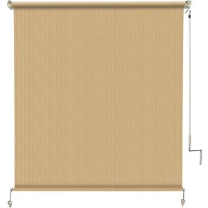 Amagenix Patio Shades Roll Up Outdoor Blinds for Porch, 7' W x 8' H, 84"W x 96"H