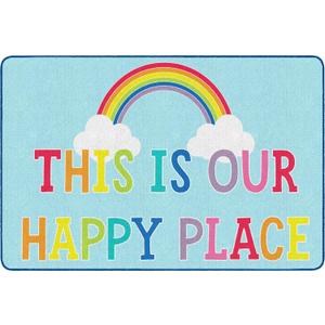 This Is Our Happy Place Area Rug, 16" x 23"