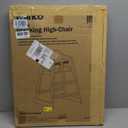 Winco Unassembled Wooden High Chair, Natural,Tan, Medium